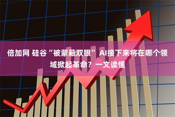倍加网 硅谷“被蒙蔽双眼” AI接下来将在哪个领域掀起革命？一文读懂